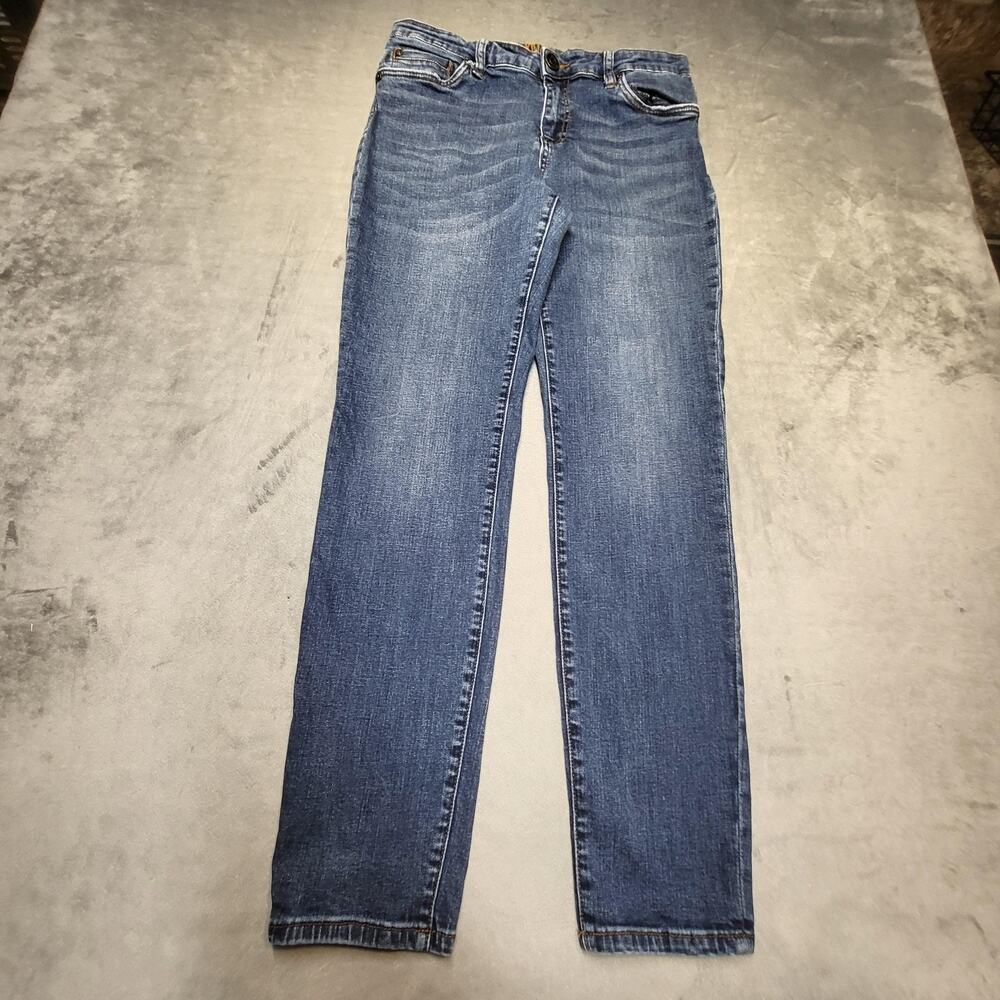 KUT From The Kloth Jeans Womens 10 Blue Sienna Skinny Mid Rise Stretch 5-Pocket
